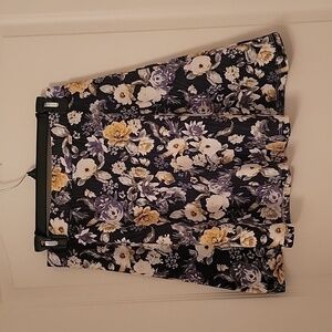 H&M Floral Skirt, Size S, Excellent Condition